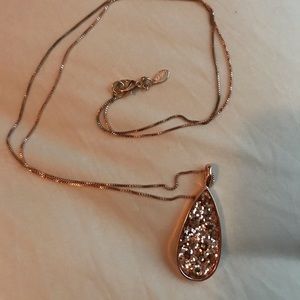 Express Rose Gold Necklace!